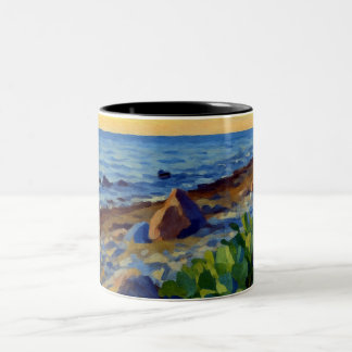 Tasse 2 Couleurs Lumière du soir sur la côte de Vormsi