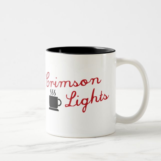 Tasse 2 Couleurs Lumières cramoisies (Droit)