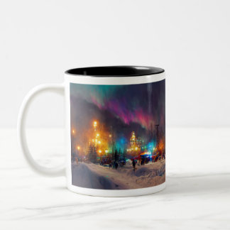 Tasse 2 Couleurs Lumières du Nord 003