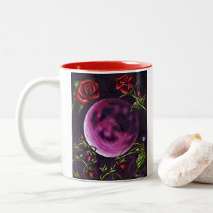 Tasse 2 Couleurs Lune aux fraises