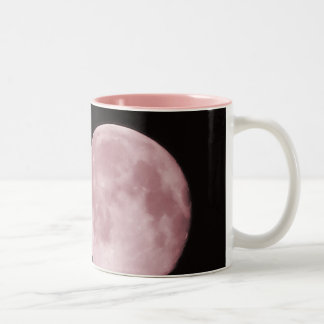 Tasse 2 Couleurs Lune rose