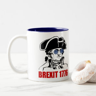 Tasse 2 Couleurs Lunettes de soleil à drapeau George Washington Bre
