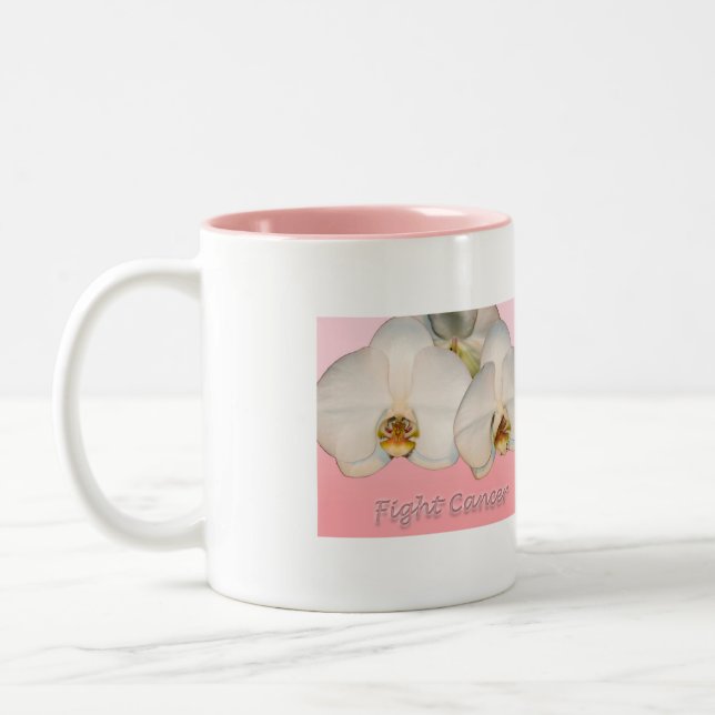 Tasse 2 Couleurs Lutter contre le cancer (Gauche)