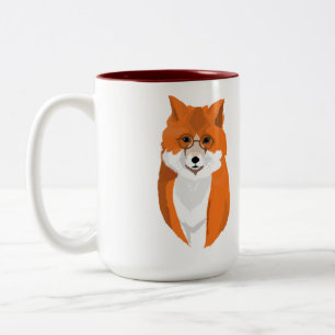 Tasse 2 Couleurs M. Fox est le lecteur