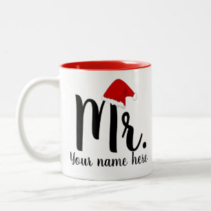 Tasse 2 Couleurs M. Red Père Noël