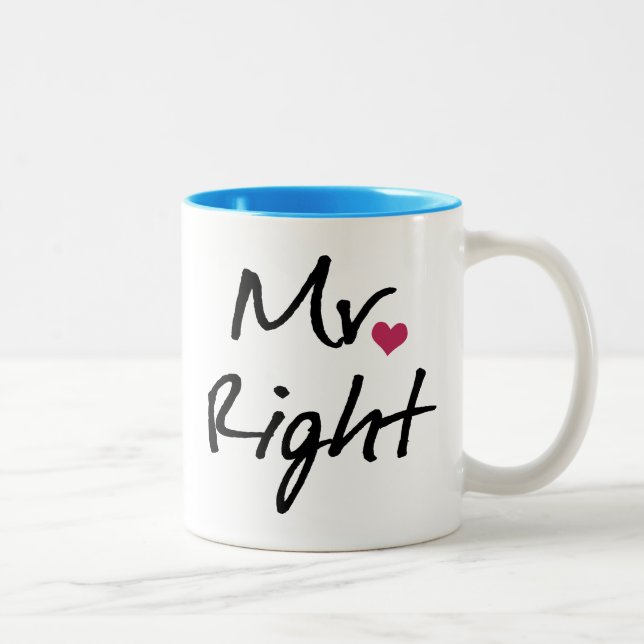 Tasse 2 Couleurs M. Right (Droit)