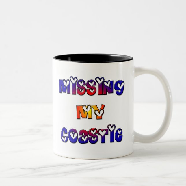 Tasse 2 Couleurs Ma côte me manque (Droit)
