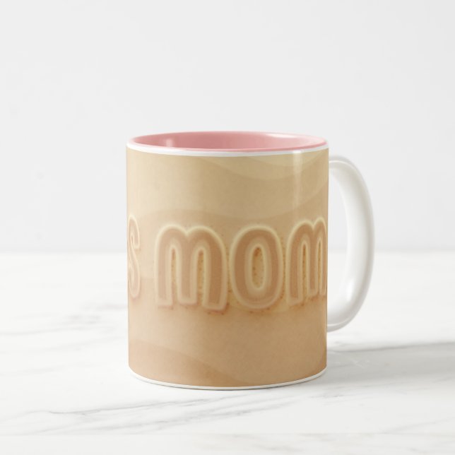 Tasse 2 Couleurs Ma mère comme un garçon (Devant droit)