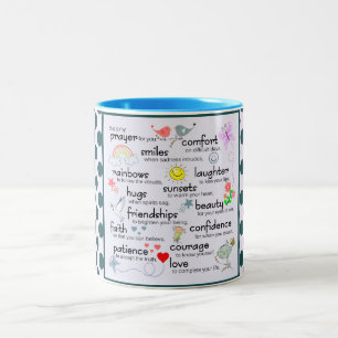 Tasse 2 Couleurs Ma prière pour vous