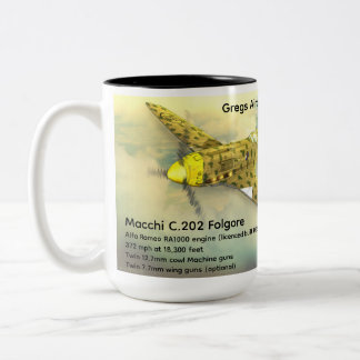 Tasse 2 Couleurs Macchi C.202 Folgore