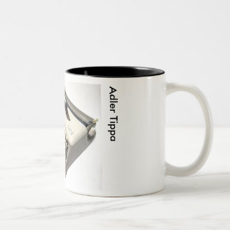 Tasse 2 Couleurs Machine à écrire de portable d'Adler Tippa