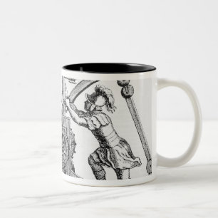 Tasse 2 Couleurs Machine de guerre romaine pour les lances de mise