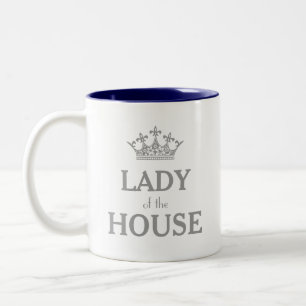 Tasse 2 Couleurs Madame argentée de couronne de la Chambre