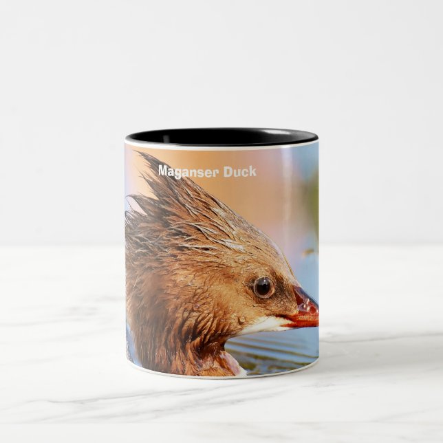 Tasse 2 Couleurs Maganser Duck (Centre)