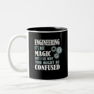 Tasse 2 Couleurs Magie D'Ingénierie Je Vois Pourquoi Vous Pourriez 
