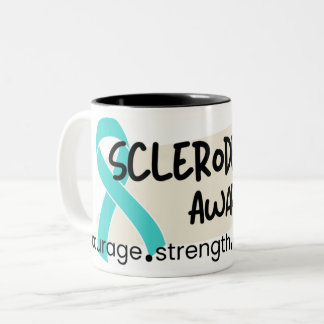 Tasse 2 Couleurs Magnets de sensibilisation aux sclérodermes