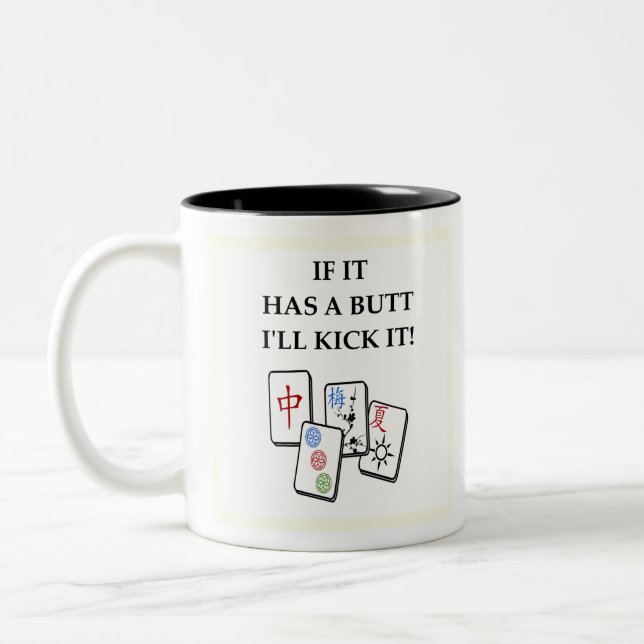 Tasse 2 Couleurs mahjong (Gauche)
