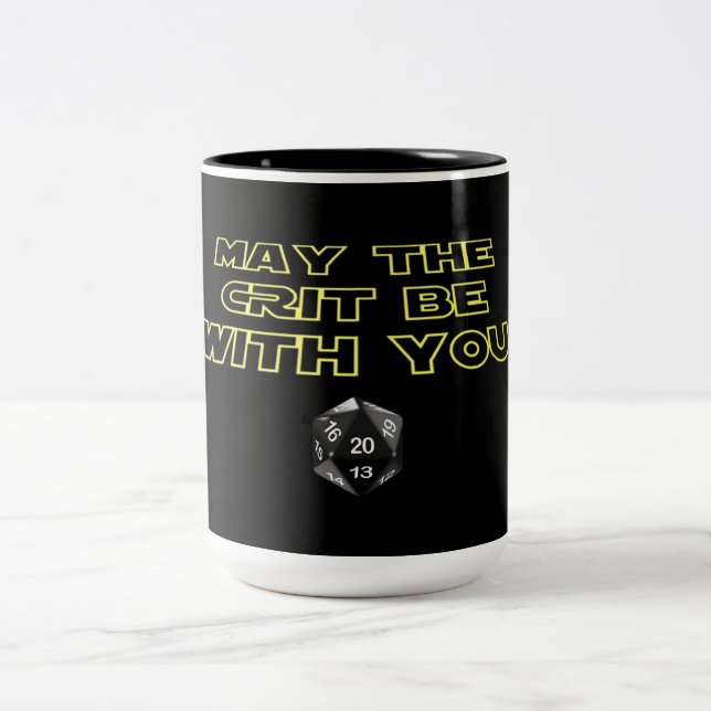 Tasse 2 Couleurs Mai le Crit soit avec vous (Centre)