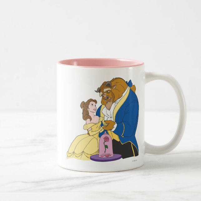 Tasse 2 Couleurs Mains de Belle et de Bête (Droit)