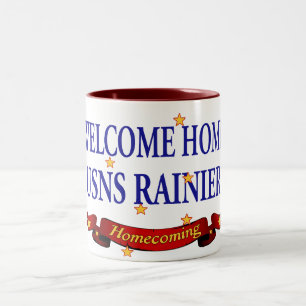 Tasse 2 Couleurs Maison bienvenue USNS plus pluvieuse