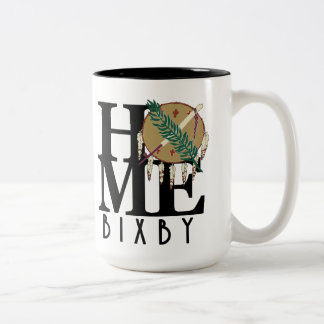 Tasse 2 Couleurs MAISON Bixby OK 15oz