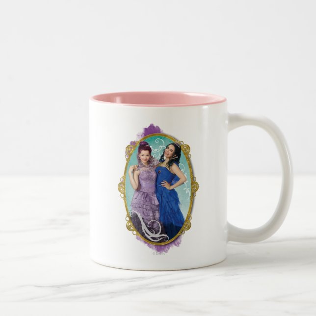Tasse 2 Couleurs Mal et Evie (Droit)