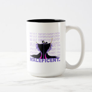 Tasse 2 Couleurs Maléfique  En texte mauve