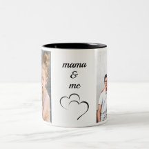 Mama & Me Style minimaliste chic photo personnalis