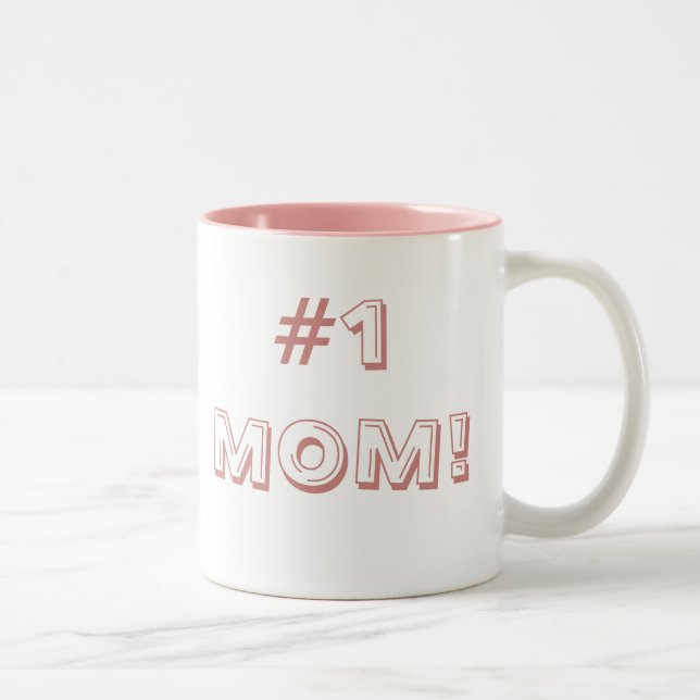 TASSE 2 COULEURS MAMAN #1 ! (Droit)