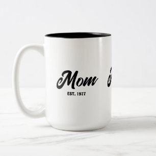Tasse 2 Couleurs Maman a établi nouveau cadeau maman