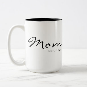 Tasse 2 Couleurs Maman a établi un nouveau cadeau pour maman