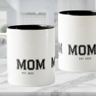 Tasse 2 Couleurs Maman a établi un nouveau cadeau pour maman Café b