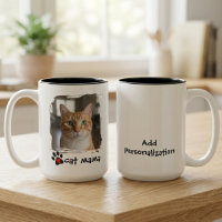 Maman Chat Photo Amoureux Animaux Sauvetage Défens
