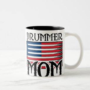 Tasse 2 Couleurs Maman de batteur