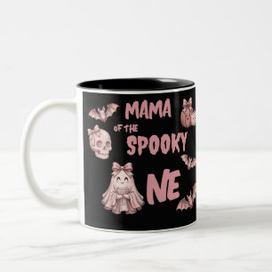 Tasse 2 Couleurs Maman de la créature effrayante pour une fête Pink