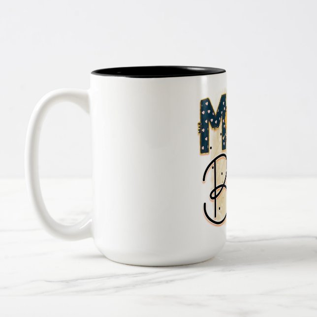 Tasse 2 Couleurs Maman des garçons (Gauche)