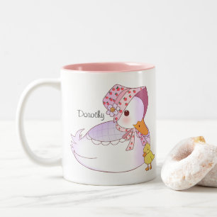 Tasse 2 Couleurs Maman Et Bébé Canard