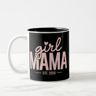 Tasse 2 Couleurs Maman Fille Estimée 2026 Révélation de Grossesse M