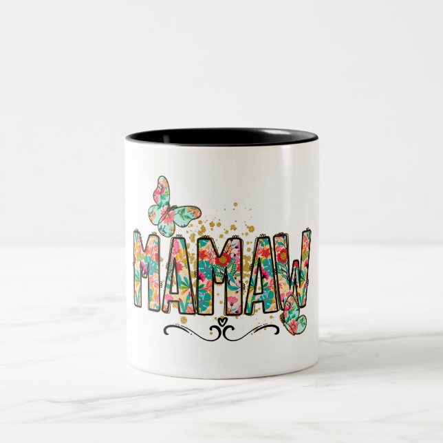 Tasse 2 Couleurs Mamaw (Centre)