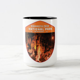 Tasse 2 Couleurs Mammoth Cave National Park Kentucky vintage rétro