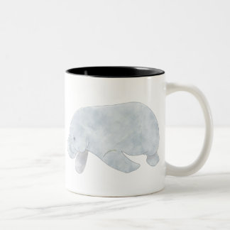 TASSE 2 COULEURS MANATEE DE L'INDE OCCIDENTALE