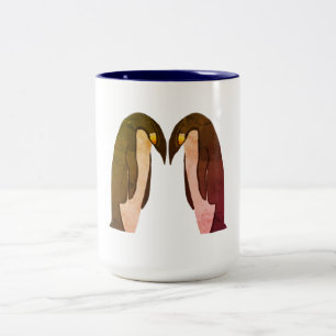 Tasse 2 Couleurs Manchots Amour