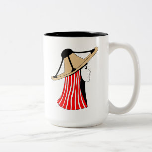 Tasse 2 Couleurs Mandil w Chachiya : Symboles de l'identité Jebala