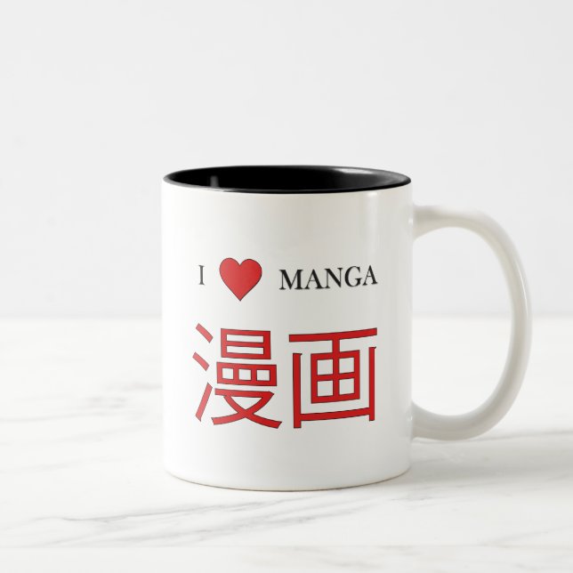 Tasse 2 Couleurs Manga (Droit)