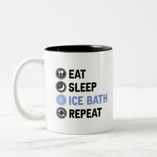 Tasse 2 Couleurs Mangez Sleep Bain De Glace Wim Hof Froid Douche Ic
