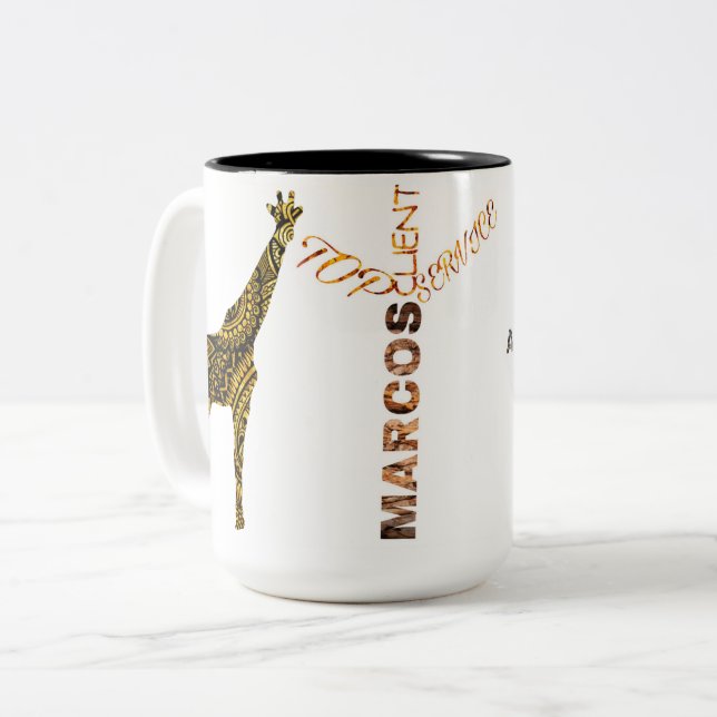 Tasse 2 Couleurs Marcos (Devant gauche)