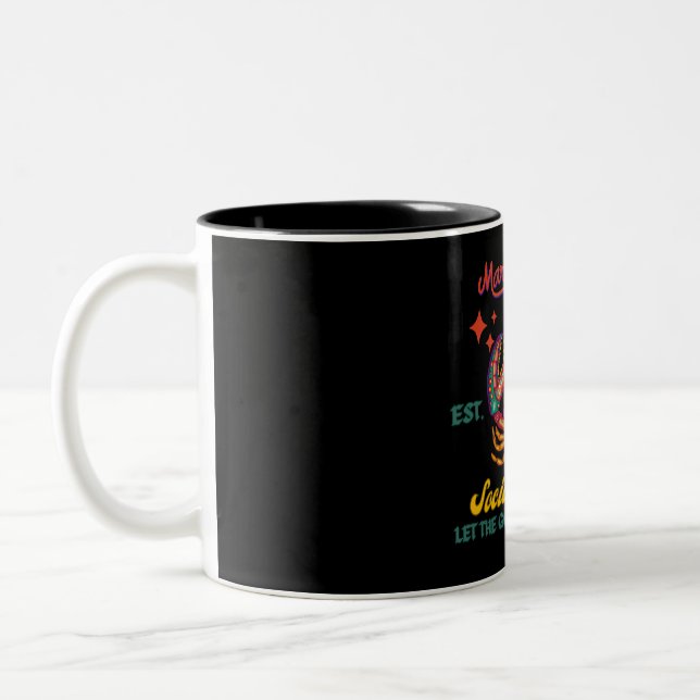 Tasse 2 Couleurs Mardi Gras (Gauche)