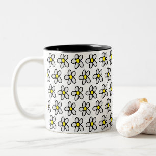 Tasse 2 Couleurs Marguerites