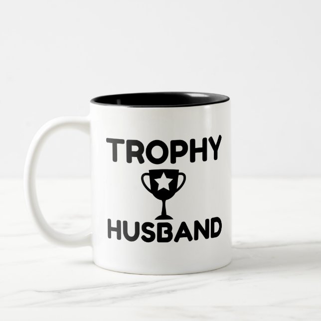 Tasse 2 Couleurs Mari de Trophée (Gauche)