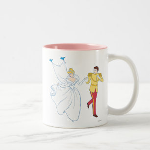 Tasse 2 Couleurs Mariage Cendrillon